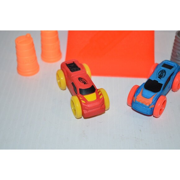 Nerf Nitro Motor Rally Foam Cars Lot  Ramp Accessories Lot Replacements - Picture 3 of 6